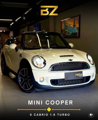 MINI COOPER 1.6 S CABRIO 16V TURBO GASOLINA 2P AUTOMÁTICO MINI COOPER 1.6 S CABRIO 16V TURBO GASOLINA 2P AUTOMÁTICO